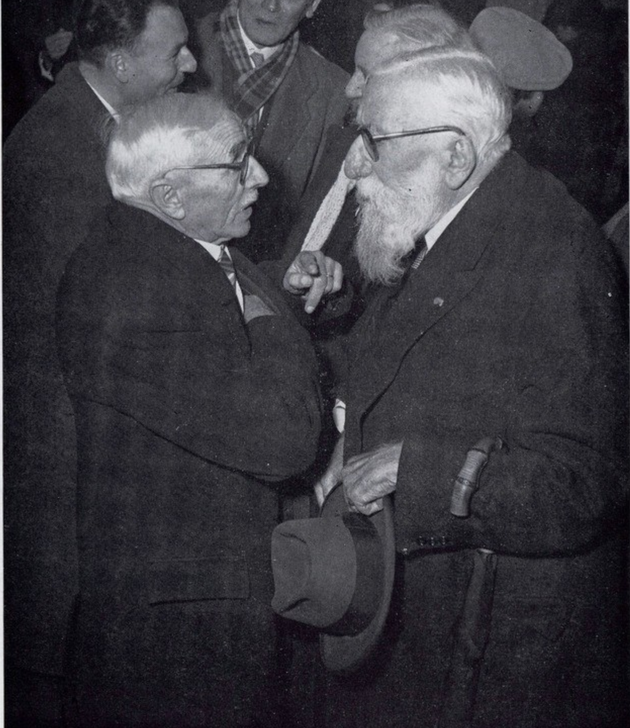 Dupouy et academicien Georges Lecompte